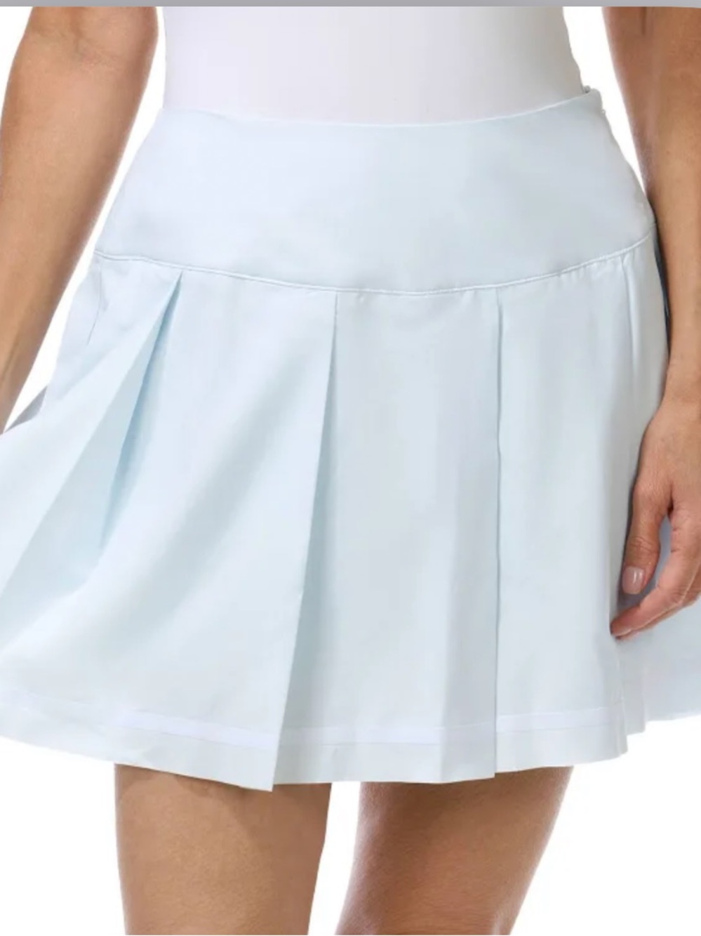 Puma Light Blue Pleated Skirt